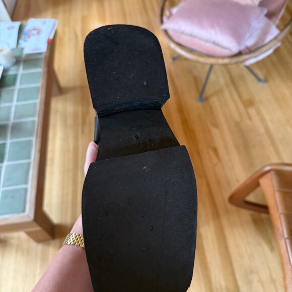 Corrupt Platform Moto Boot Square Toe - Picture 3 of 9